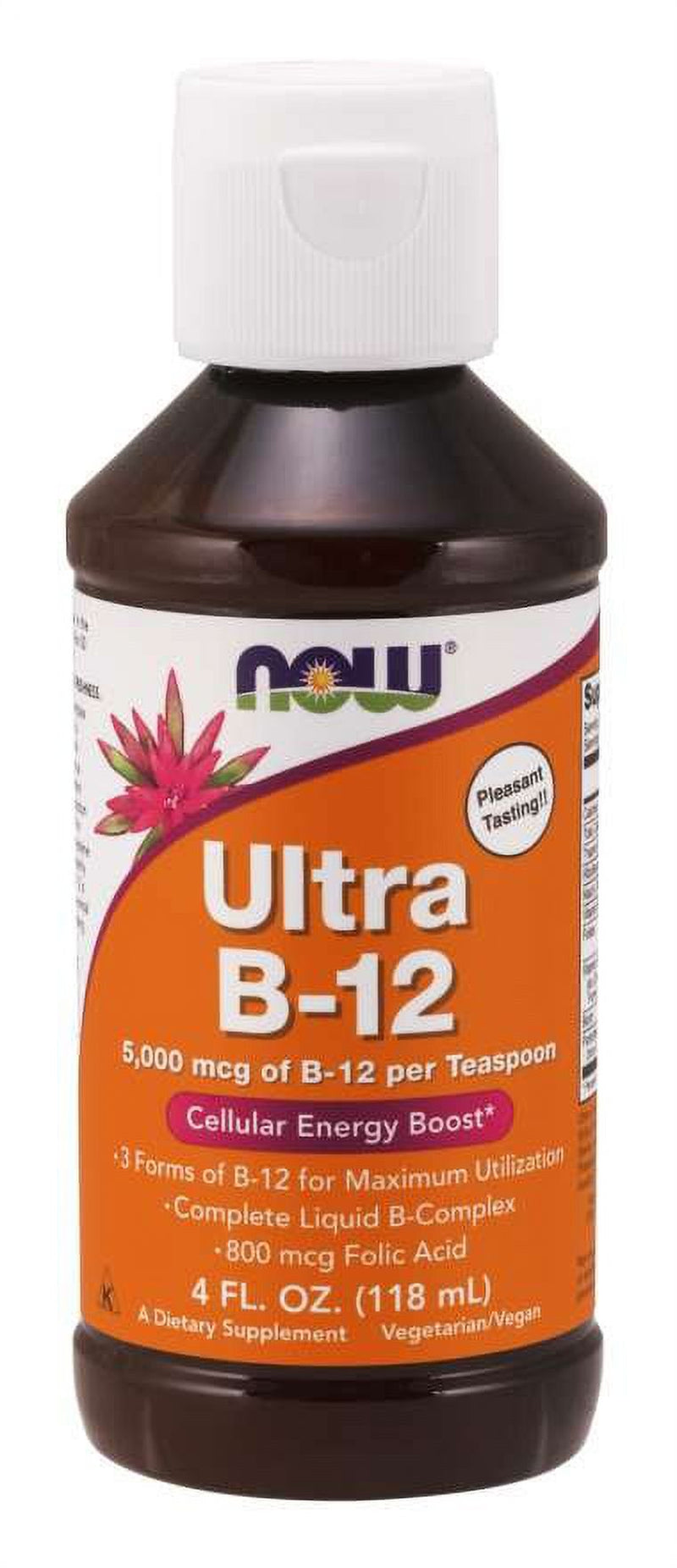 Now Foods - 4 Fl Oz Ultra B12 Liquid (Pack of 2)