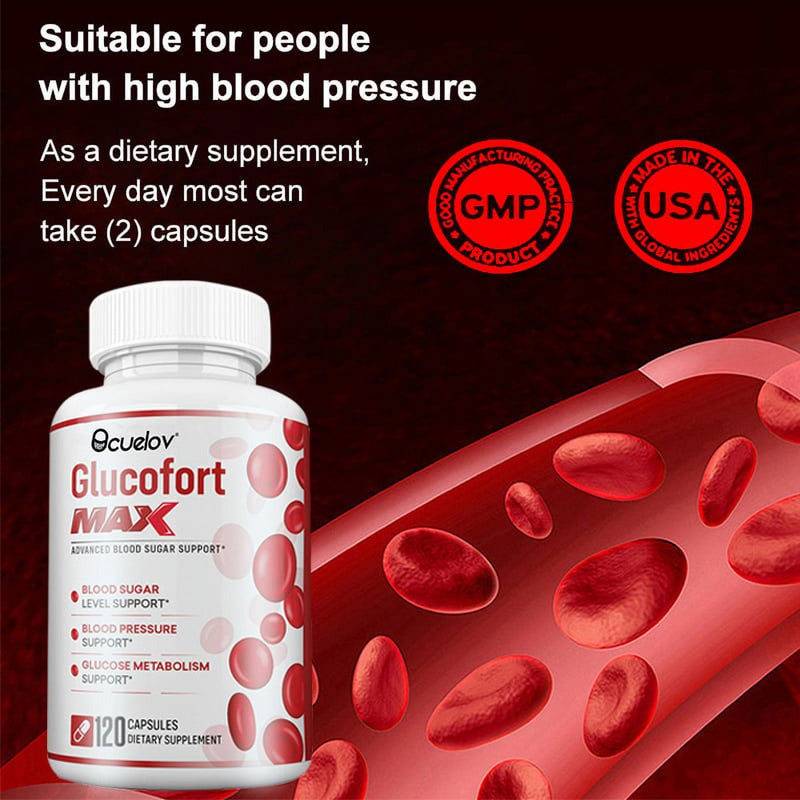 Bcuelov - Promotes Blood Flow and Heart Health, Balances Blood Sugar, Blood Pressure Levels, Boosts Metabolism, Glucose Health