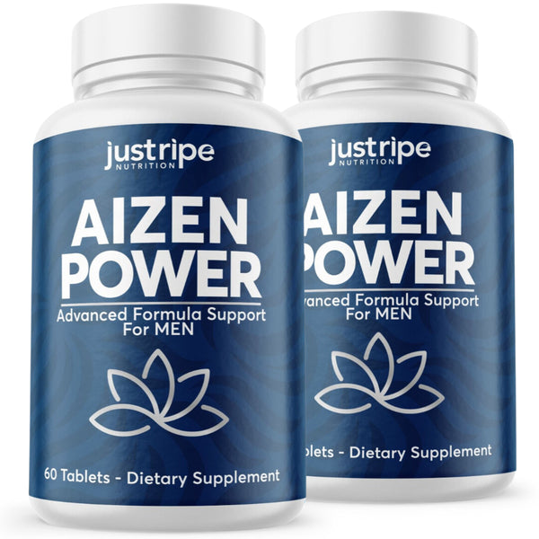 2 Pack Aizen Power Male Supplement for Drive & Energy 60Ct