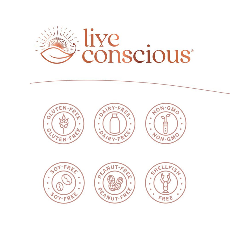 Live Conscious Vegan B12 Sublingual Drops, 5000 Mcg, 60 Servings