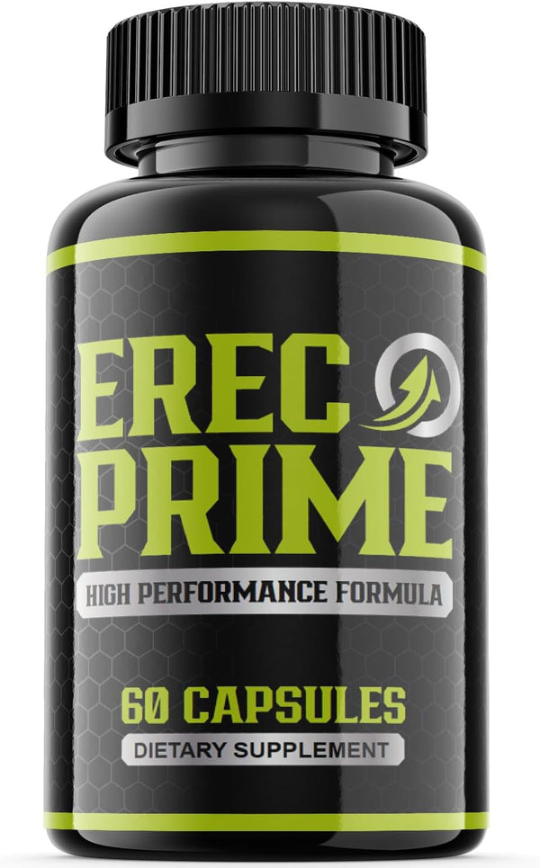 (1 Pack) Erec Prime - Dietary Supplement - 60 Capsules