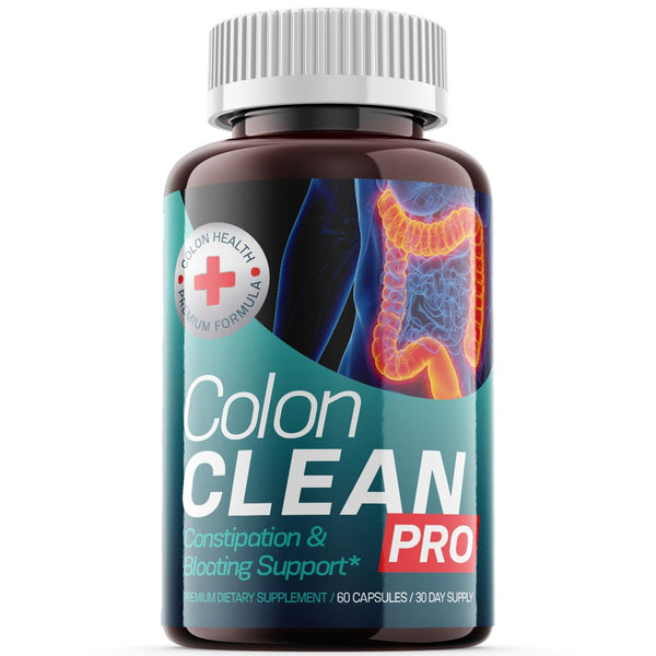 (1 Pack) Colon Clean Pro - Dietary Supplement for Digestion and Healthy Gut - Pills for Immune System, Digestive Function, Healthy Stomach, Reduces Bloat and Constipation - 60 Capsules