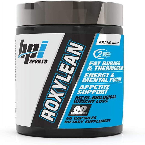 BPI Sports Roxylean Extreme Fat Burner & Weight Loss Supplement, 60Count