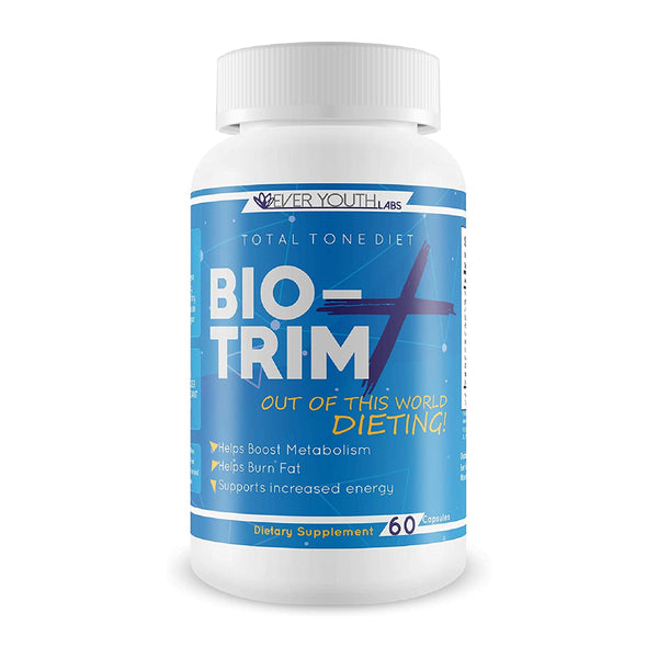 Bio Trim + Total Tone Diet - Out of This World Dieting - Helps Boost Metabolism - Helps Burn Fat - Supports Increased Energy - with Apple Cider Vinegar - Green Tea - Raspberry Ketones - Trim Your Body