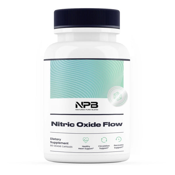Nature'S Pure Blend Nitric Oxide Supplement L-Arginine - Blood Pressure Support Capsule - 1500MG
