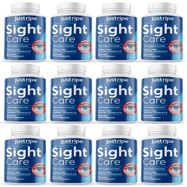 12 Pack Sight Care Vision Supplement Pills,Supports Healthy Vision & Eyes