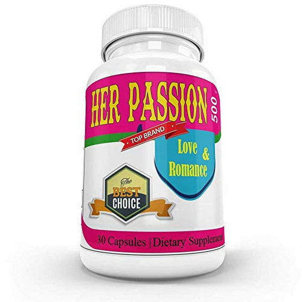 Her Passion Female Supplement Energy Booster Pills for Women 60 Capsules