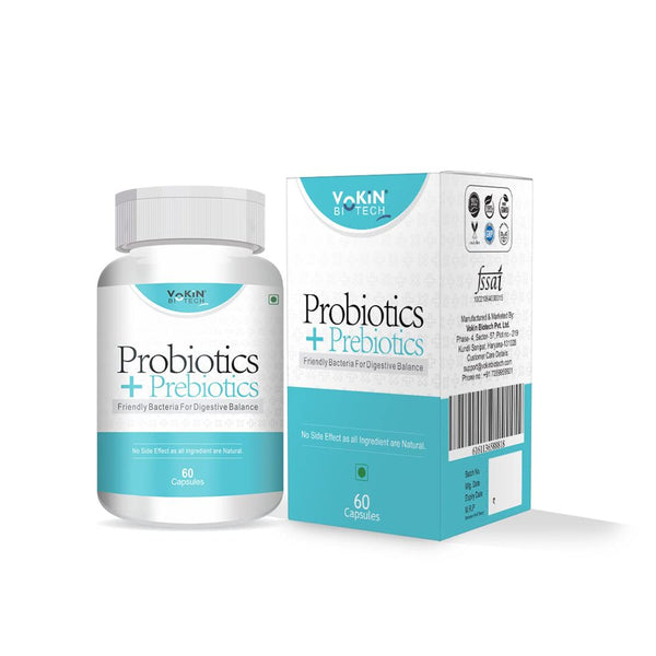 Bio Tech Prebiotics Supplement for Women & Men – 60 Capsules