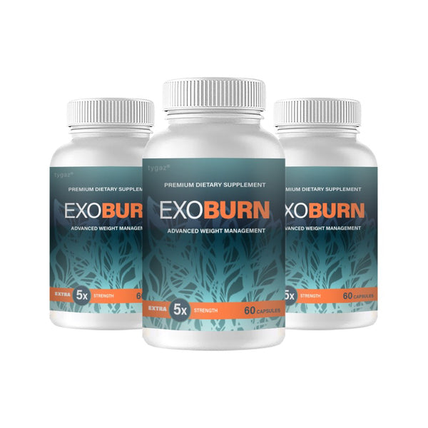 (3 Pack) Exoburn - Exoburn Premium Weight Management Capsules