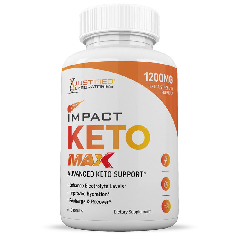 (10 Pack) Impact ACV MAX Pills 1675 MG Stronger than Gummies Advanced Keto Support 600 Capsules