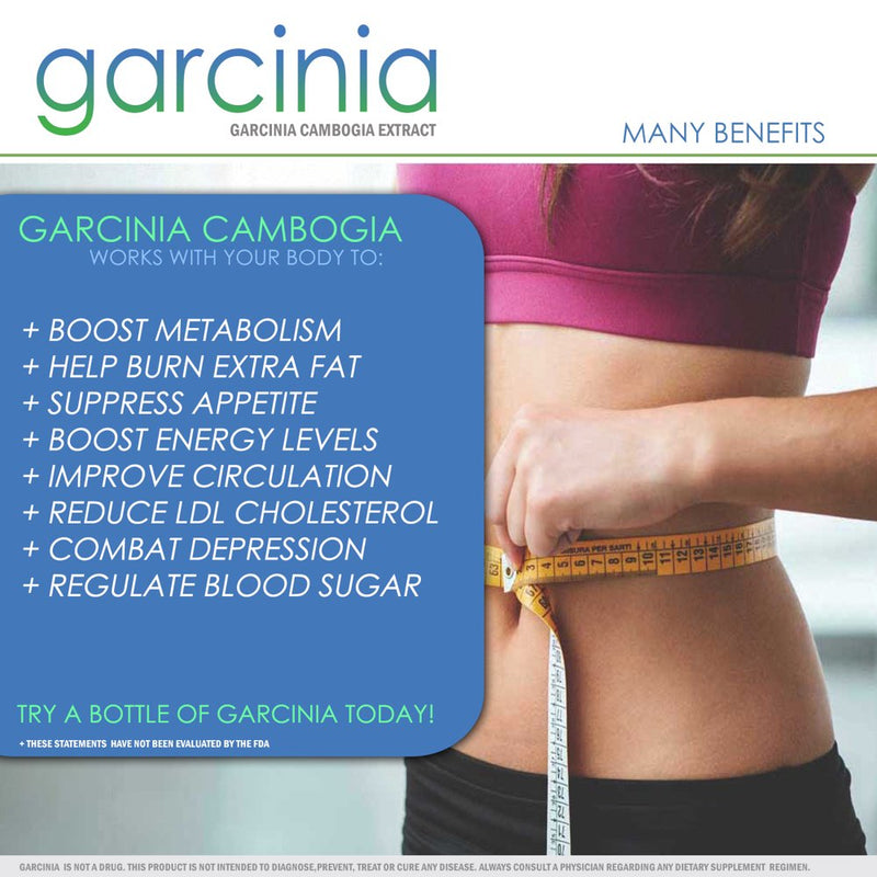 VH Nutrition Garcinia Cambogia Supplement 1400Mg - Natural Weight Loss Pills, 60% HCA Extract, Appetite Suppressant, Fat Burner & Metabolism Booster - 60 Capsules