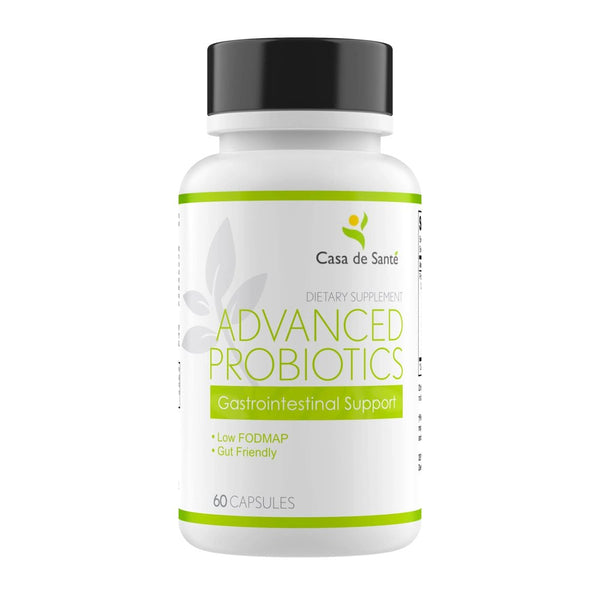 Low FODMAP Advanced Probiotics for IBS SIBO - Gut Friendly, Vegan, Non-Gmo, Gluten/Dairy/Soy Free