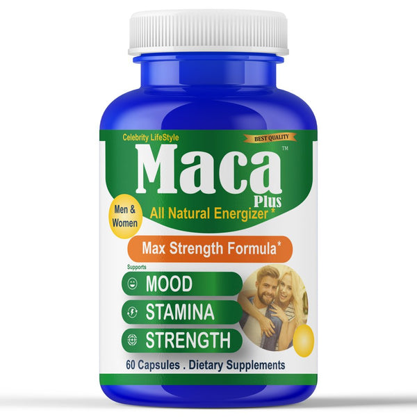 #1 Maca Libido Booster for Men and Women, Increase Desire, Energy, Lean Muscle Libido Booster Dietary Supplements- 60 Ct