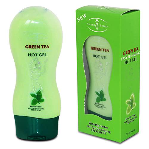 AICHUN BEAUTY Green Tea Paprika Slimming Gel Full-Body Fat Burning Fast Weight Lose Product Slim Abdomen Anti Cellulite Weight Loss Cream 250g (Green Tea)