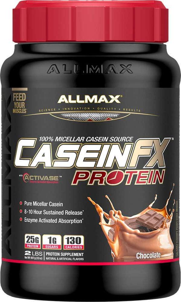 ALLMAX Nutrition - CaseinFX - 100% Casein Micellar Protein - Chocolate - 2 Pound