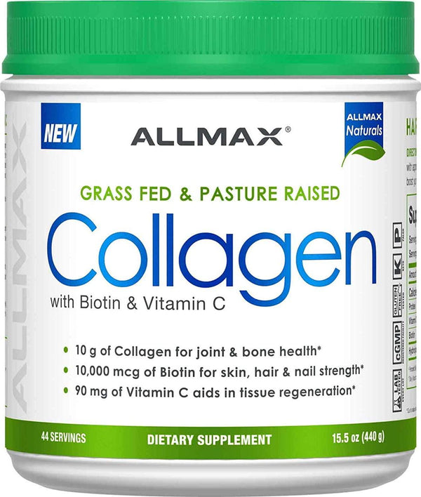 ALLMAX Nutrition Collagen Unflavored 15.5 Ounce