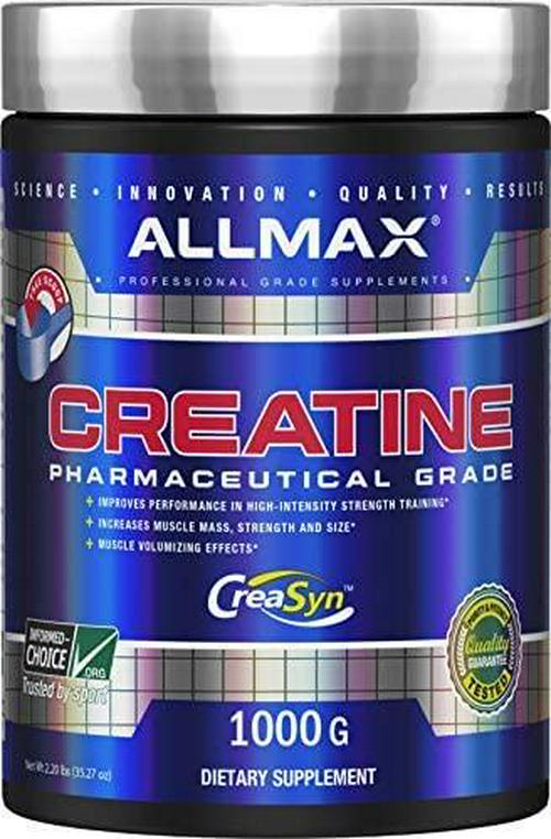 ALLMAX Nutrition Creatine Monohydrate Powder, 1000g