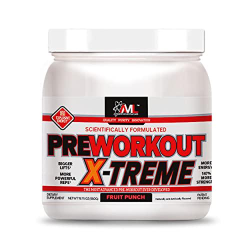 AML Advanced Molecular Labs - Preworkout X-treme Fruit Punch, 19.75 oz