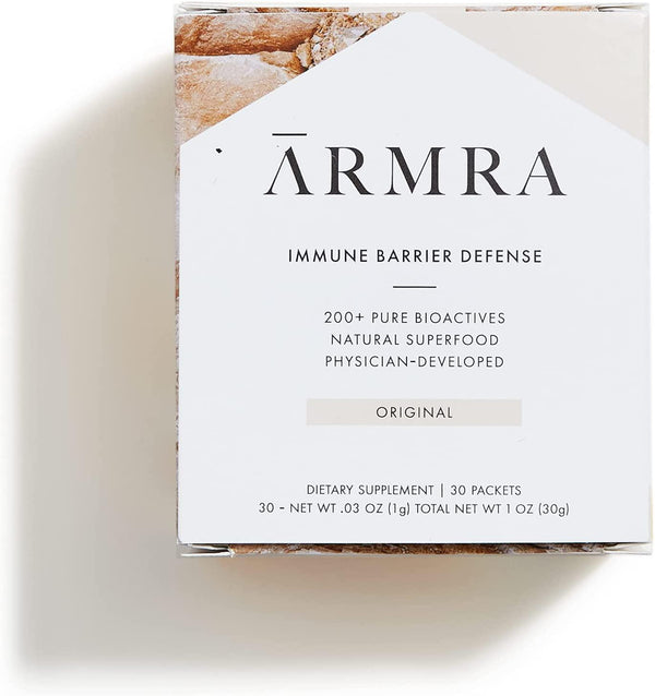 ARMRA - Original Flavorless - Nature's Complete Immune Superfood with Bovine Colostrum | 30 Packets | Promotes Immune, Gut, Metabolic Health | Rich in Nutrients | No Additives, Non-GMO, Gluten Free