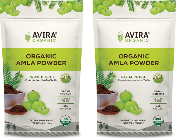 AVIRA ORGANICS Avira Organics Organic Amla Powder_8, 8 Ounce