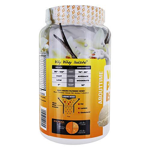About Time Whey Protein Isolate Vanilla 0.9kg
