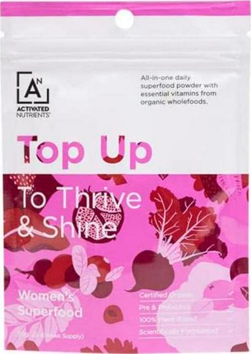 Activated Nutrients Top Up Superfood Multivitamin for Women's 56 g