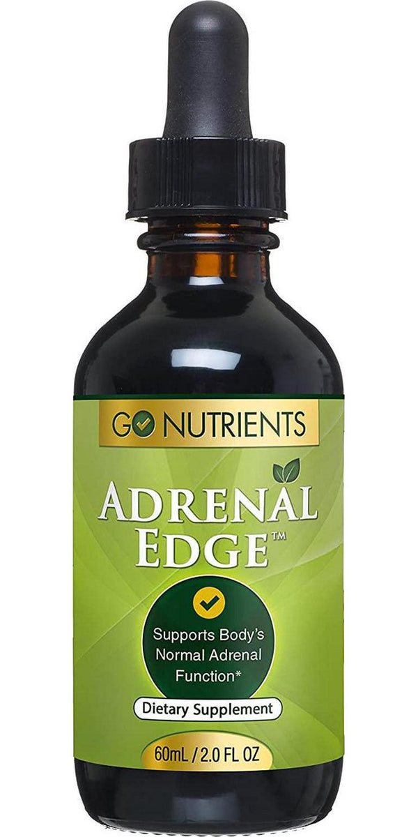 Adrenal Edge - Adrenal Fatigue Supplement and Cortisol Manager - Support Formula Contains Adaptogen Herbs to Help Manage Stress, Increase Energy, and Maintain Healthy Weight - 2 oz