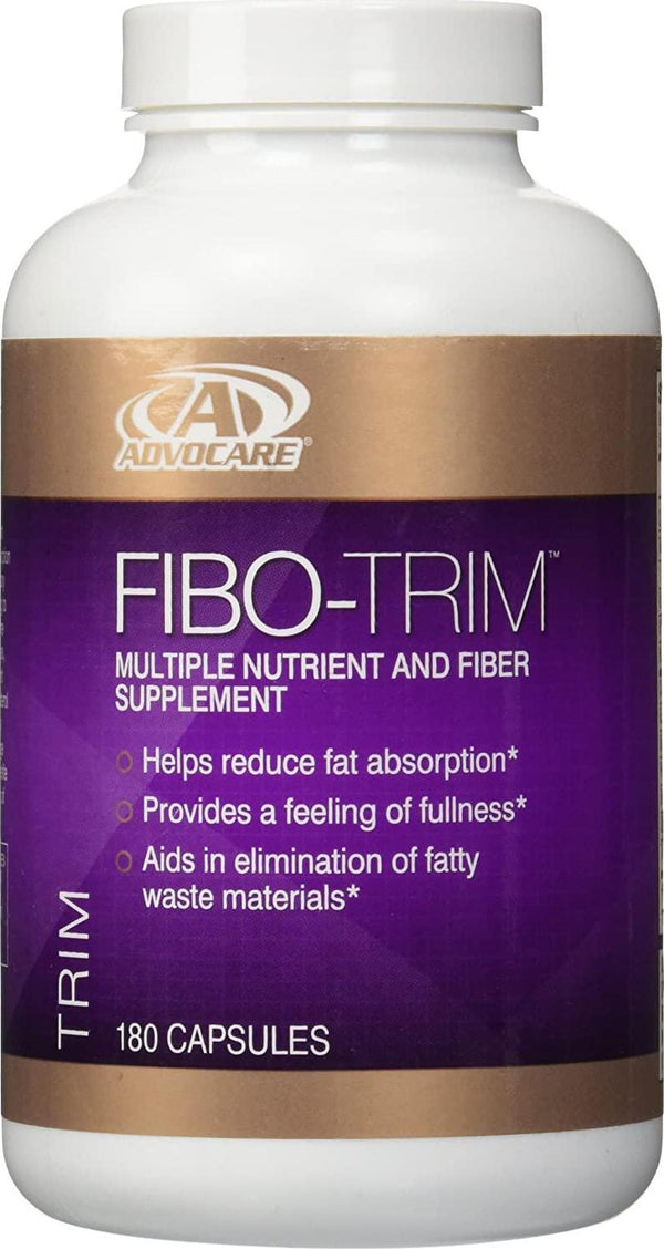 AdvoCare Fibo-Trim Multiple Nutrient And Fiber Supplement 180 Capsules.