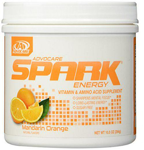 AdvoCare Mandarin Orange Spark Canister 10.5 Ounce - New