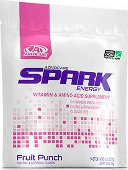 Advocare Spark Fruit Punch Stick Packs