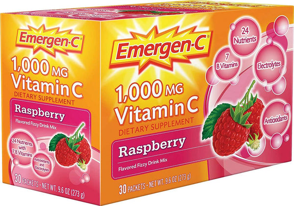 Alacer Emergenc Raspberry 30ct, Pack of 2