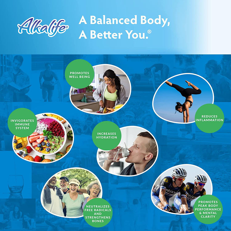 Alkalife pH Balance Tablets | The First Patented Tablets That Neutralize Acid and Balance pH for Immune Support, Peak Performance, Detox, Wellness, Weight Loss and Reducing Inflammation – 90 Tablets