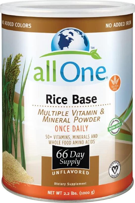 All One Nutrient Powder Rice Base All One 2.2 lbs Powder