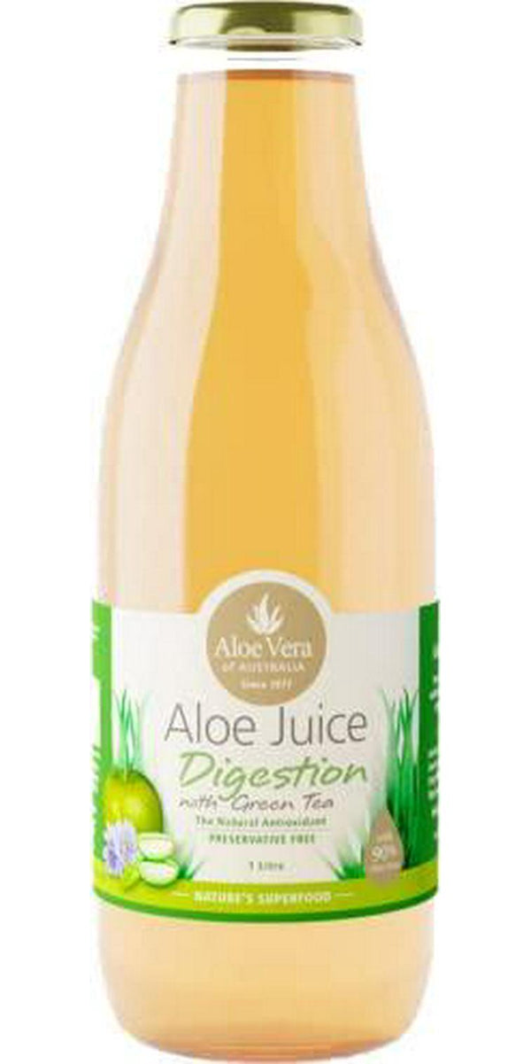 Aloe Vera of Australia Juice Digestion with Green Tea 1 Litre