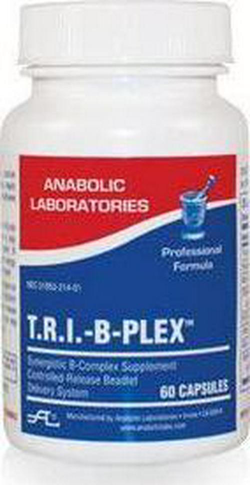 Anabolic Laboratories, TRI B Plex B Complex Formula, 60 Beadlet Caps
