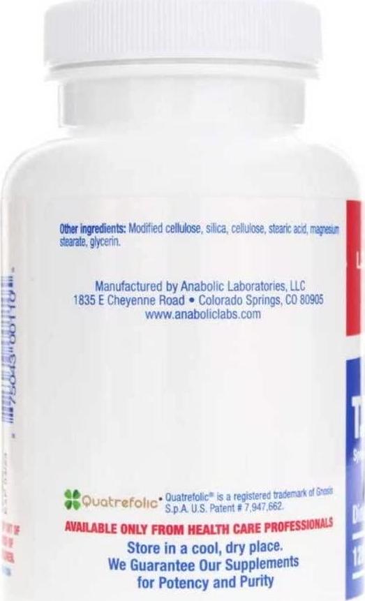 Anabolic Laboratories, TRI B Plex B Complex Formula, 120 Beadlet Caps