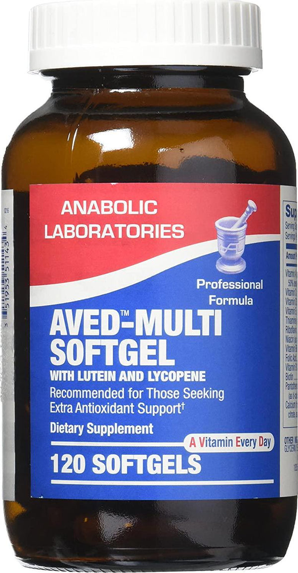 Anabolic Laboratories, AVED -MULTI Softgel w / lutein and lycopene 120 Softgels