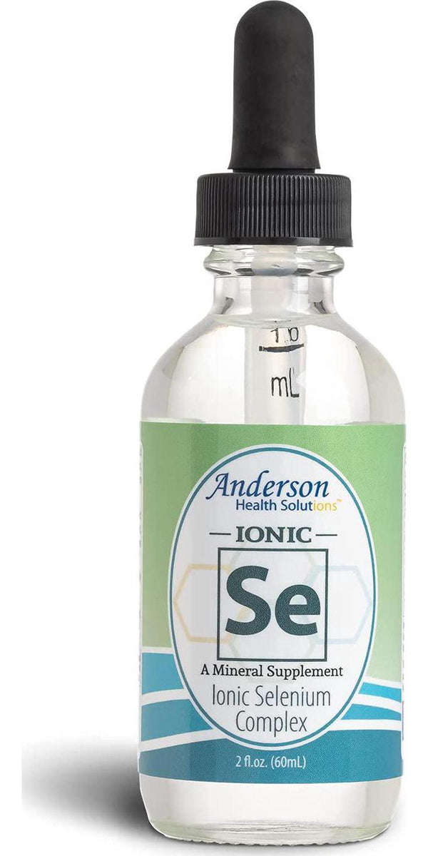 Anderson’s Ionic Selenium Complex, Liquid Selenium Supplement Drops, Supports Thyroid and Immune System, Antioxidant, Ionic Mineral Drops, Fights Free Radicals, 40 Servings, 2 fl oz