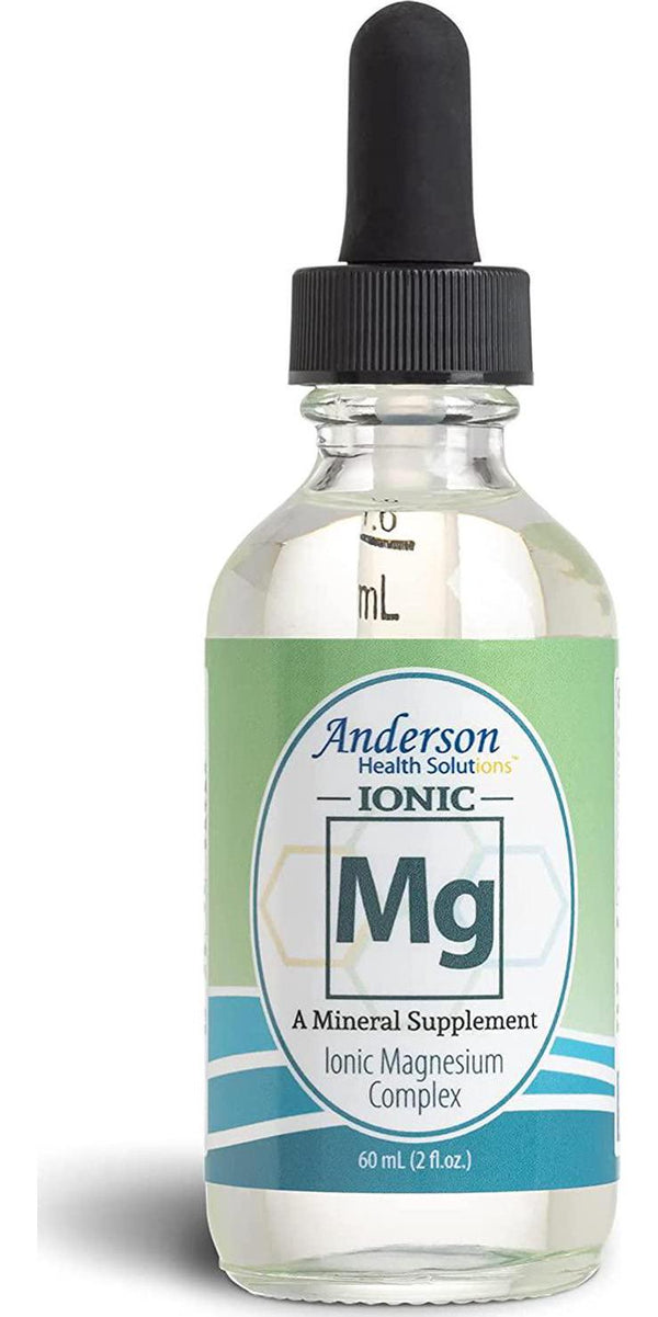 Anderson’s New Ionic Magnesium Complex, Aids in Muscle Cramps, Bone/Joint, Heart Health, Liquid Magnesium Supplement, Trace Mineral Drops, Supports Good Sleep, Mood, Regularity, 30 Servings (2 oz)