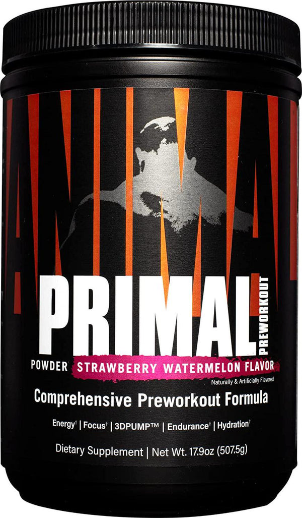 Animal Primal Preworkout Powder Synergy of Energy, Focus, Endurance, Hydration and Absorption Carefully Dosed with Patented Ingredients for Maximum Effectiveness Next Generation Preworkout Formula