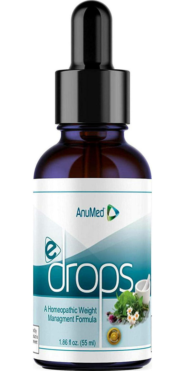Anumed e-Drops Premium Fast Fat Burner | Metabolism and Energy Booster | Control Hunger | Super Fast Transformation | Healthy Weight Loss Drops | All Natural Vegan and Keto-Friendly for Women and Men (2oz)