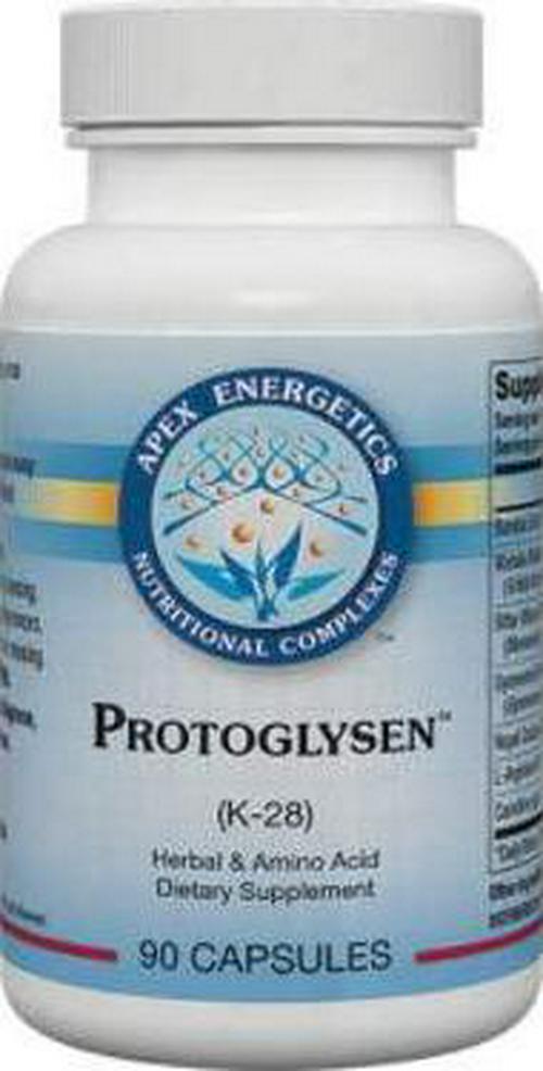 Apex Energetics Protoglysen 90ct (K-28) Helps Support Both The Metabolism and Peripheral Utilization of sugars with Specially Selected phytonutrients