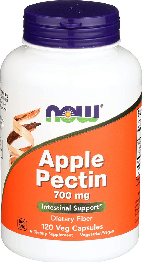 Apple Pectin, 700 mg, 120 Capsules - Now Foods - UK Seller