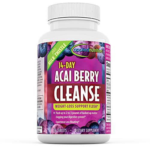 Applied Nutrition 14-Day Acai Berry Cleanse Tablets 56 Tablets (Pack of 5)