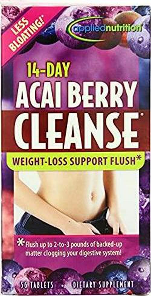 Applied Nutrition 14-day Acai Berry Cleanse 3Pack (56-Count Each ) Tgkvlv