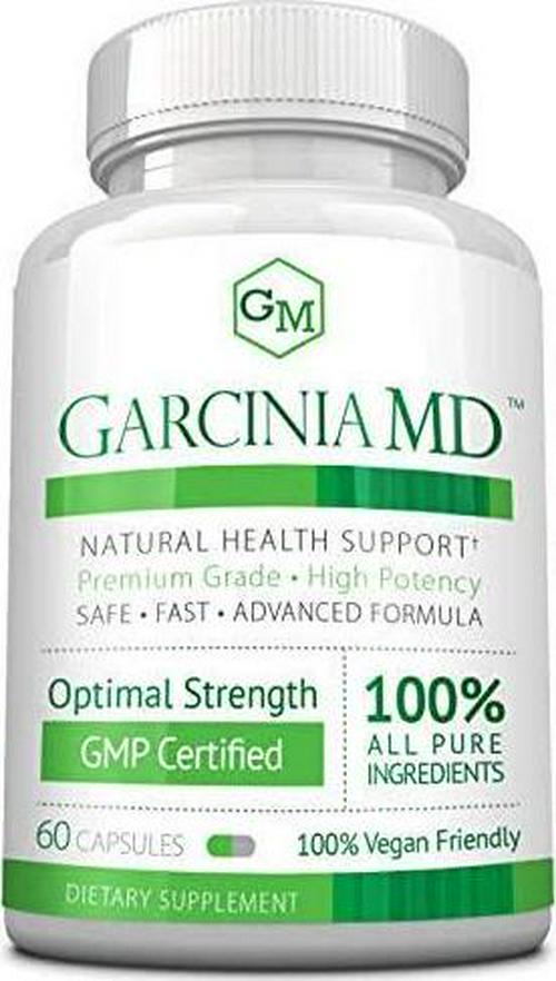 Approved Science Garcinia MD - Increase Metabolism and Enhance Mood - All Natural and Vegan Friendly - 60 Capsules Per Bottle - 3 Bottle Supply