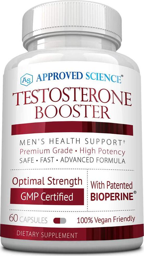 Approved ScienceÂ Testosterone Booster - 600 mg Tribulus, 150 mg Tongkat Ali, ZInc, Fenugreek - All Natural Vegan Friendly - 60 Capsules Per Bottle - 3 Bottles