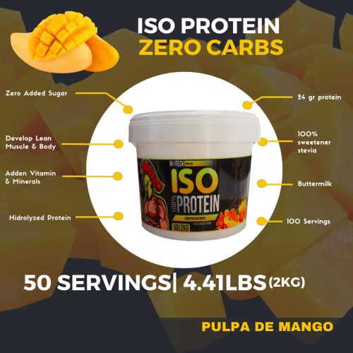 BIOTECKPHARMA | ISO Protein Mango Pulp Flavor ... (Mango Pulp, 2KG)