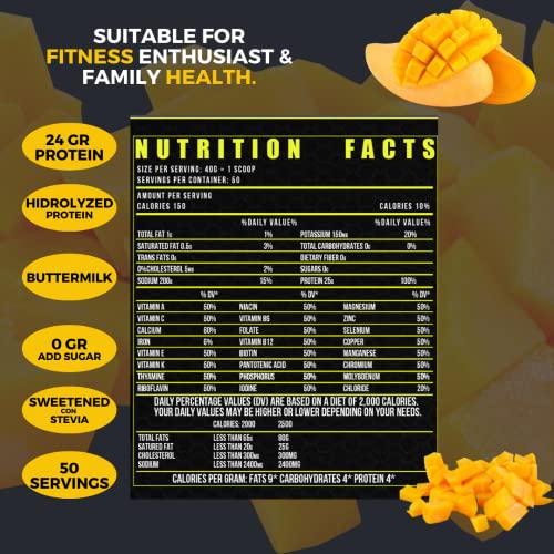 BIOTECKPHARMA | ISO Protein Mango Pulp Flavor ... (Mango Pulp, 2KG)