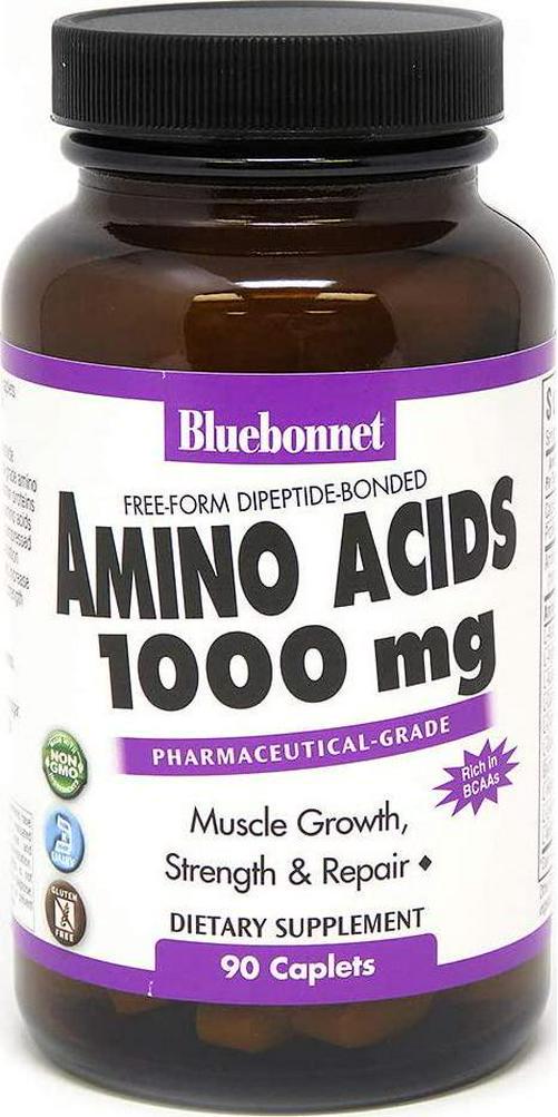 BLUEBONNET NUTRITION Amino Acids 1000 MG, 90 CT